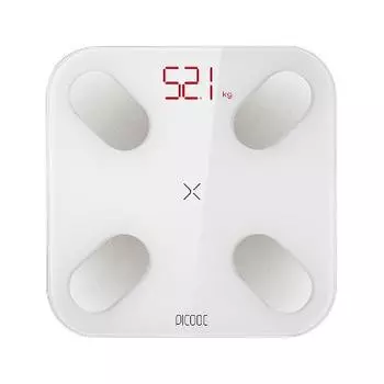 Умные диагностические весы Picooc Mini Black, белый