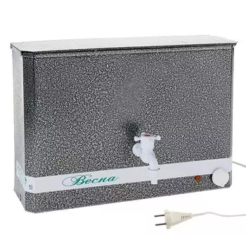 Умывальник для дачи с подогревом - Весна ЭВНКА, 15 л, Серебро