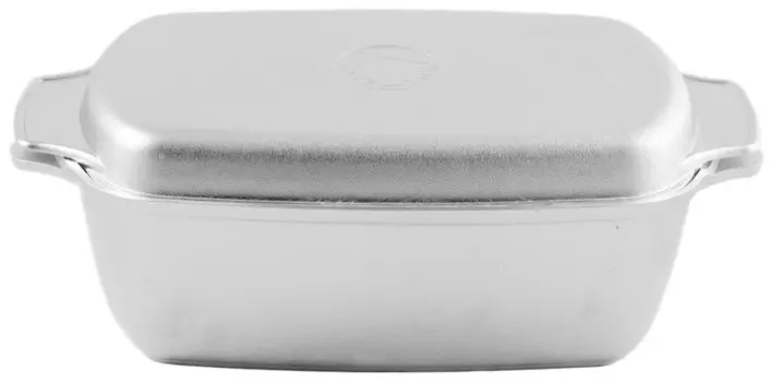 Утятница алюминиевая Kukmara г45, 4.5 л серебристый