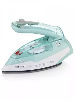 Утюг FIRST 5640-1, 1100 Вт, подошва с керамическим покрытием. Режим сухой глажки. Зеленый
