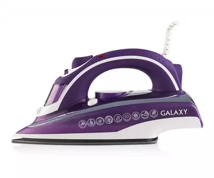 Утюг Galaxy GL 6115, 2400 Вт, керамическое покрытие подошвы