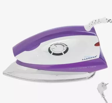 Утюг Ладомир Ладомир 40, белый/cиний