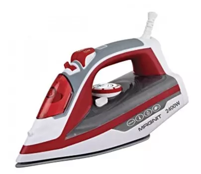 Утюг Magnit RMI-1741 2400Вт красно-серый