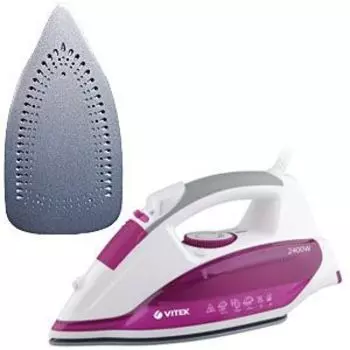 Утюг Vitek с подошвой Ultra Care VT-1262(PK)