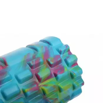 Валик для фитнеса - Туба, камуфляж синий