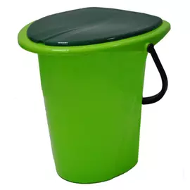 Ведро-туалет INGREEN ING30001СЛ-7РS салатовый