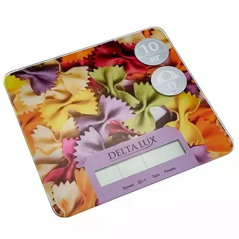 Весы настольные электронные DELTA LUX DE-002КЕ «Фарфалле» Delta