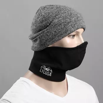 Ветрозащитная маска Lycosa Windstopper Black