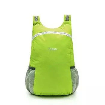 Водонепроницаемый складной тканевый рюкзак Tuban, зелёный