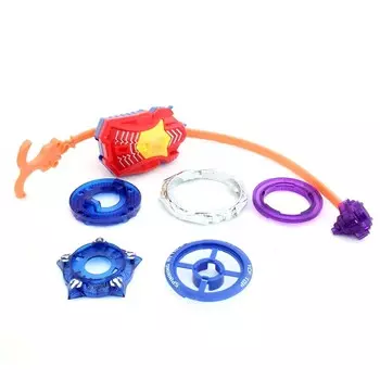 Волчок с улучшенным пусковым механизмом Beyblade Gale Chop, 27х19х5 см, синий