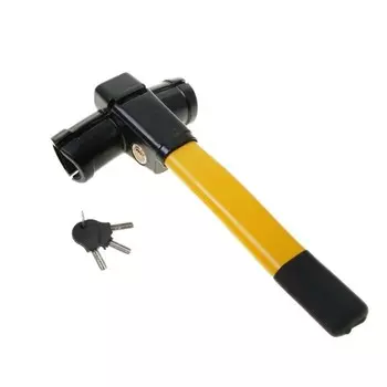 Замок противоугонный на руль автомобиля, усиленный, универсальный