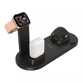 Зарядная станция 3в1 Multi-Function Charging Stand, белый