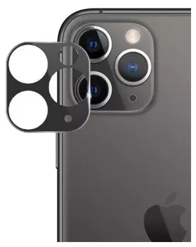 Защитное стекло Camera Glass для камеры Apple iPhone 11 Pro/ Pro Max, серый космос, Deppa