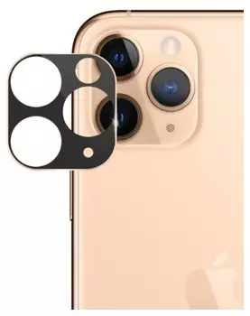 Защитное стекло Camera Glass для камеры Apple iPhone 11 Pro/ Pro Max, золотой, Deppa
