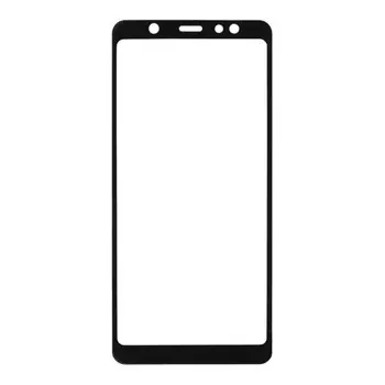 Защитное стекло «LP» для Samsung Galaxy A6+2018 Thin Frame Full Glue с рамкой 0,33 мм 2,5D 9H черное