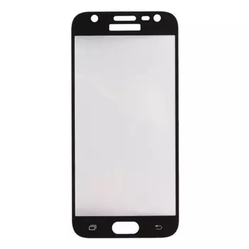 Защитное стекло «LP» для Samsung Galaxy J3 2017 Thin Frame Full Glue с рамкой 0,33 мм 2,5D 9H черное