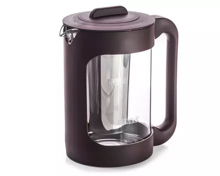 Заварочный чайник чугунный латте с эмалированным покрытием внутри 680 мл Lefard (734-076)