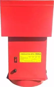 Зернодробилка Нива ИЗ-350, 1,5 кВт, производительность 350 кг/час,