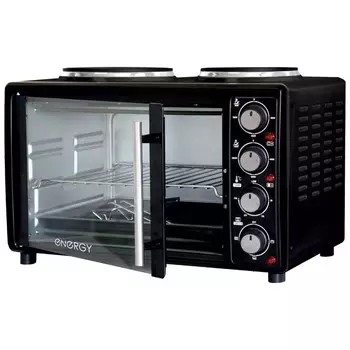 Жарочный шкаф ENERGY GН25-В,1400 Вт, 2 комфорки 1200 Вт и 700 Вт