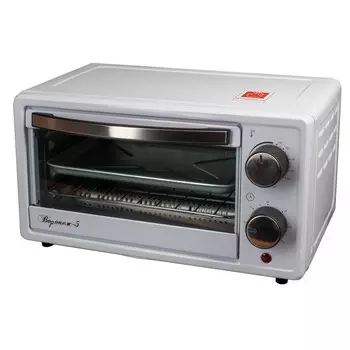 Жарочный шкаф Великие Реки Воронеж-5, 900 Вт, 9 литров, таймер на 60 минут, функции духовки, гриля, тостера, быстрый нагрев, компактный размер