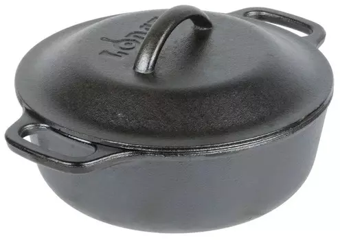 Жаровня чугунная, ?21 см, 1,9 л