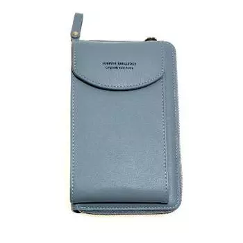 Женский портмоне-сумочка Forever Baellerry, голубой