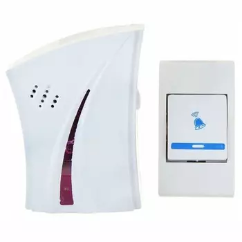 Звонок LuazON LZDV-15, беспроводной, LR23A, 2хАА (не в комплекте) микс