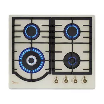 Газовая варочная поверхность Midea MG696TRGI-B