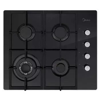 Газовая варочная поверхность Midea Q404GFD-BL