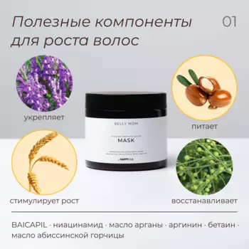 Маска для роста волос Юдзу 380мл