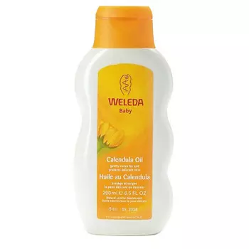 WELEDA Масло с календулой для младенцев с нежным ароматом 200 мл