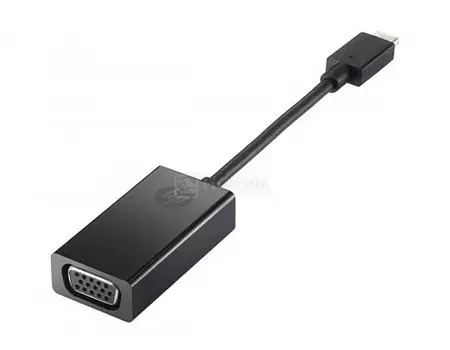 Адаптер HP USB Type-C to VGA Adapter, Черный, N9K76AA
