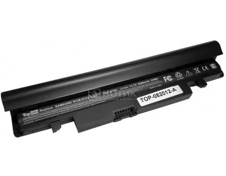 Аккумулятор TopON TOP-N150 11.1V 4800mAh для Samsung N143 N145 N148 N150 N350 PN: AA-PB2VC6B AA-PB2VC6W AA-PB2VC6W/B AA-PB3VC3B AA-PB3VC6B AA-PB3VC6B/