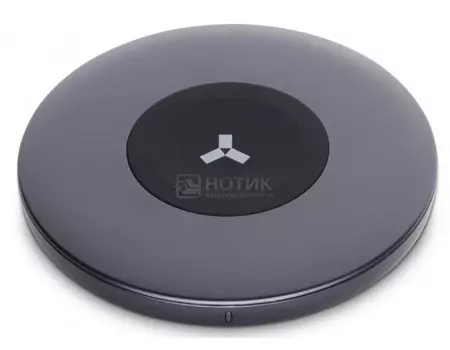 Беспроводное зарядное устройство Accesstyle Darkslate 15W, с поддержкой Qi. Серый