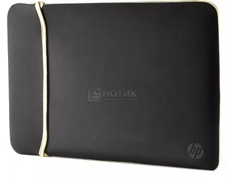 Чехол 14” HP Neoprene Reversible Sleeve, 2UF59AA, Неопрен, Черный/Золотистый