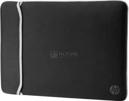 Чехол 14” HP Neoprene Reversible Sleeve, 2UF61AA, Неопрен, Черный/Серебристый