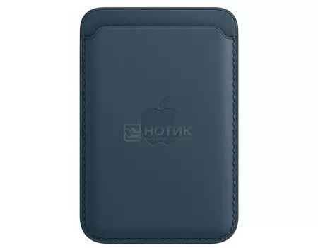 Чехол-бумажник Apple Leather Wallet with MagSafe для iPhone 12/12 mini/12 Pro/12 Pro Max MHLQ3ZE/A, Кожа, Темно-синий