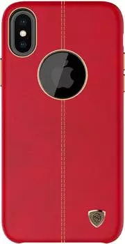 Чехол-книжка Nillkin Englon Leather Cover для iPhone X/XS, T-N-AIX-029, Пластик/искусственная кожа, Красный 6902048164444