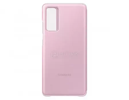 Чехол-книжка Samsung Smart Clear View Cover для смартфона Samsung Galaxy S20 FE, Полиуретан/поликарбонат, Лавандовый EF-ZG780CVEGRU