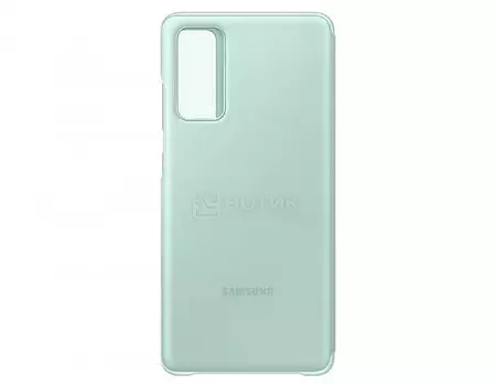 Чехол-книжка Samsung Smart Clear View Cover для смартфона Samsung Galaxy S20 FE, Полиуретан/поликарбонат, Мятный EF-ZG780CMEGRU