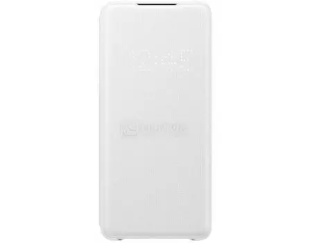 Чехол-книжка Samsung Smart LED View Cover для смартфона Samsung Galaxy S20+ , Полиуретан/Поликарбонат, White, Белый, EF-NG985PWEGRU