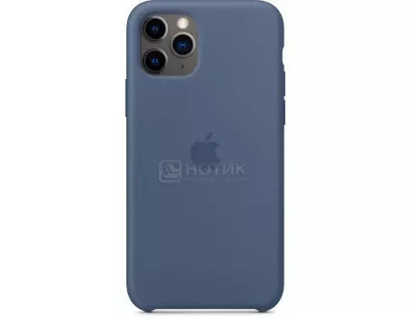 Чехол-накладка Apple Silicone Case Alaskan Blue для iPhone 11 Pro MWYR2ZM/A, Силикон, Светло-синий