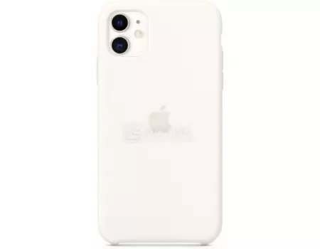 Чехол-накладка Apple Silicone Case White для iPhone 11 MWVX2ZM/A, Силикон, Белый