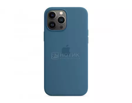 Чехол-накладка Apple Silicone Case with MagSafe Blue Jay для iPhone 13 Pro Max Силикон, Полярная лазурь MM2Q3ZE/A