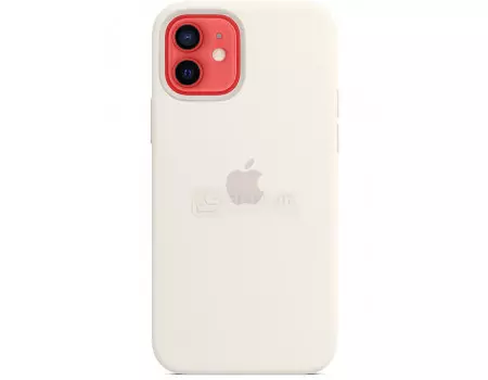Чехол-накладка Apple Silicone Case with MagSafe White для iPhone 12/ 12 Pro MHL53ZE/A Силикон, Белый