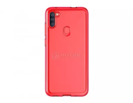 Чехол-накладка Araree A Cover для смартфона Samsung Galaxy A11, Термополиуретан, Red, Красный, GP-FPA115KDARR