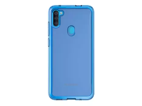 Чехол-накладка Araree A Cover для смартфона Samsung Galaxy A11, Термополиуретан, Blue, Синий, GP-FPA115KDALR