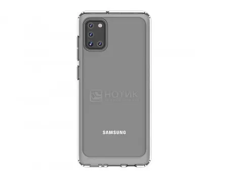 Чехол-накладка Araree A Cover для смартфона Samsung Galaxy A31, Термополиуретан, Clear, Прозрачный, GP-FPA315KDATR