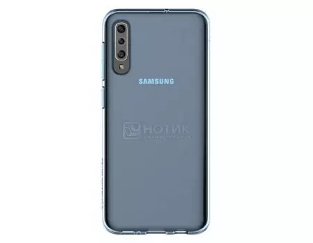 Чехол-накладка Araree A Cover для смартфона Galaxy A30s/A50/A50s, Термополиуретан, Blue, Синий, GP-FPA505KDALR