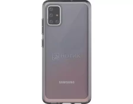 Чехол-накладка Araree A Cover для смартфона Samsung Galaxy A51, Термополиуретан, Black, Черный, GP-FPA515KDABR